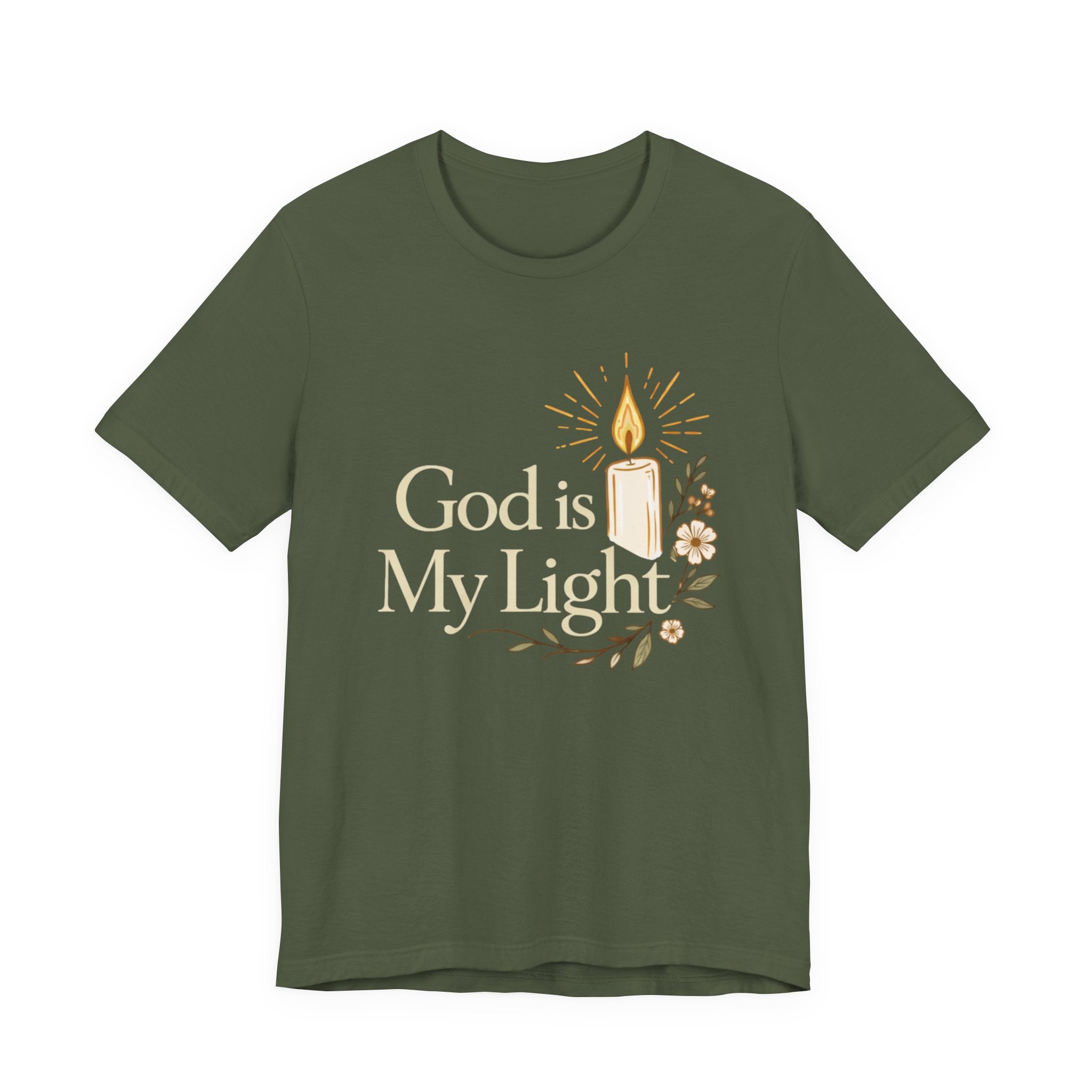 God is my light T Shirt