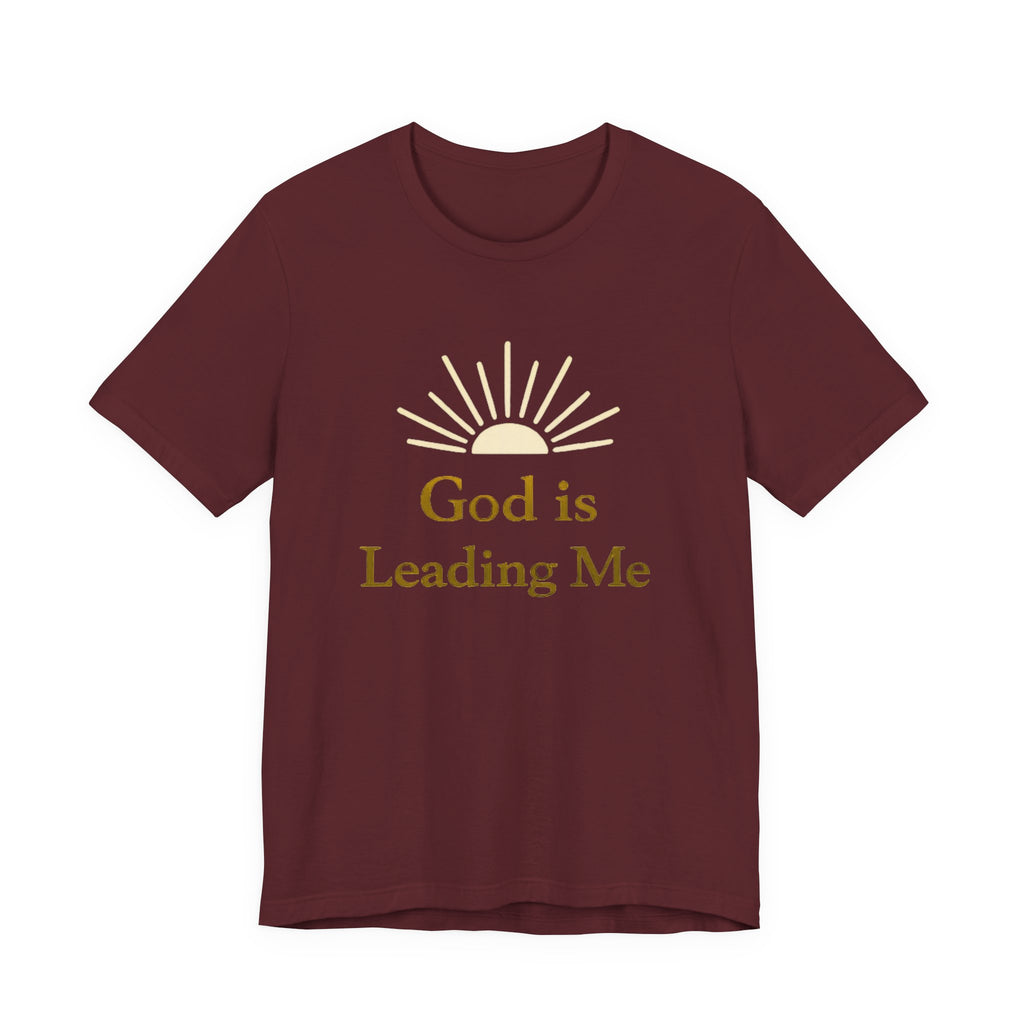 God Is Leading Me T Shirt