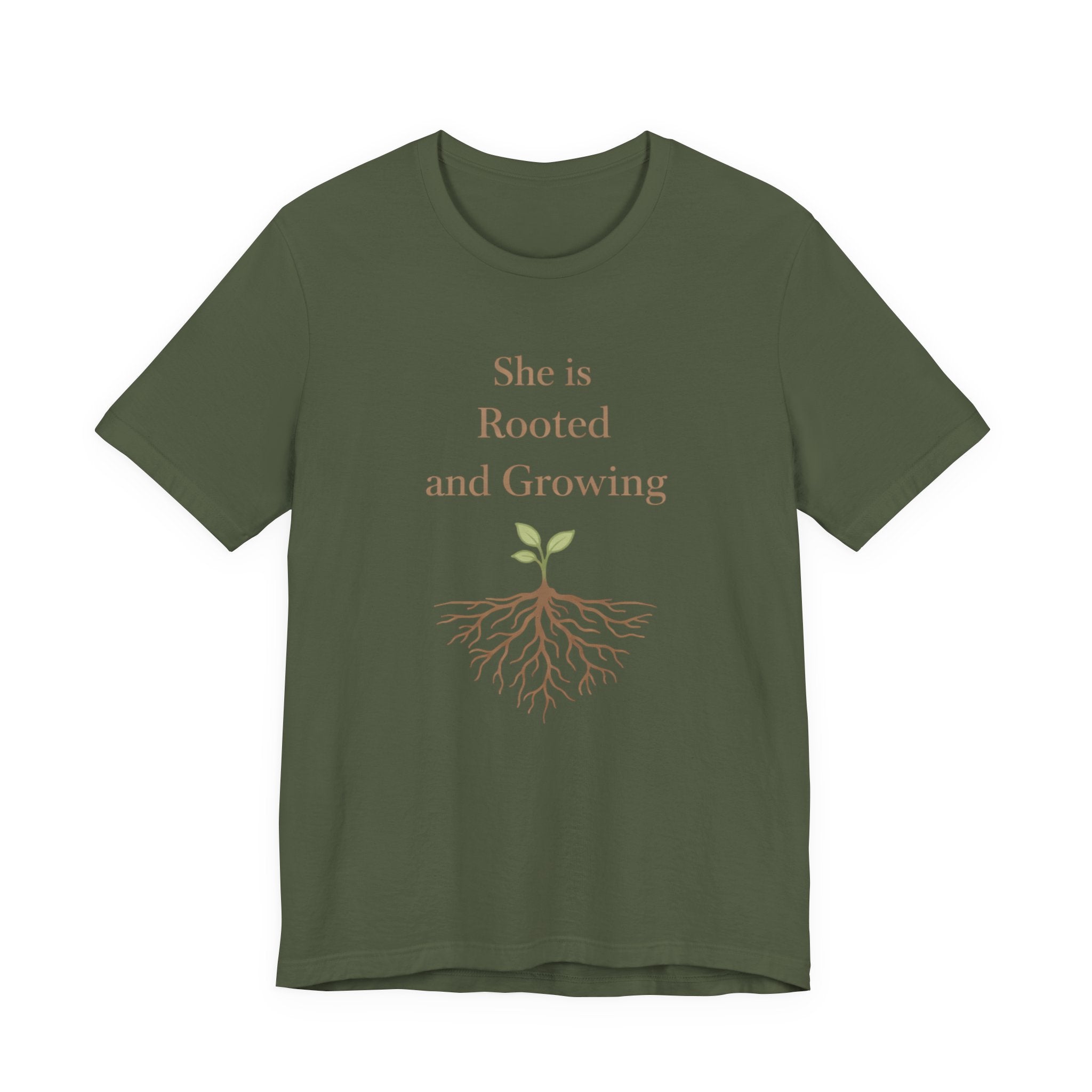 She Is Rooted and Growing T Shirt