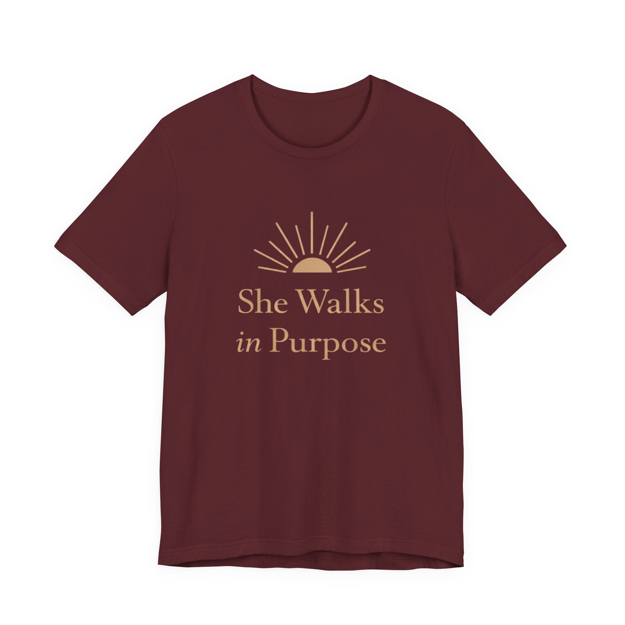 She Walks In Purpose T Shirt