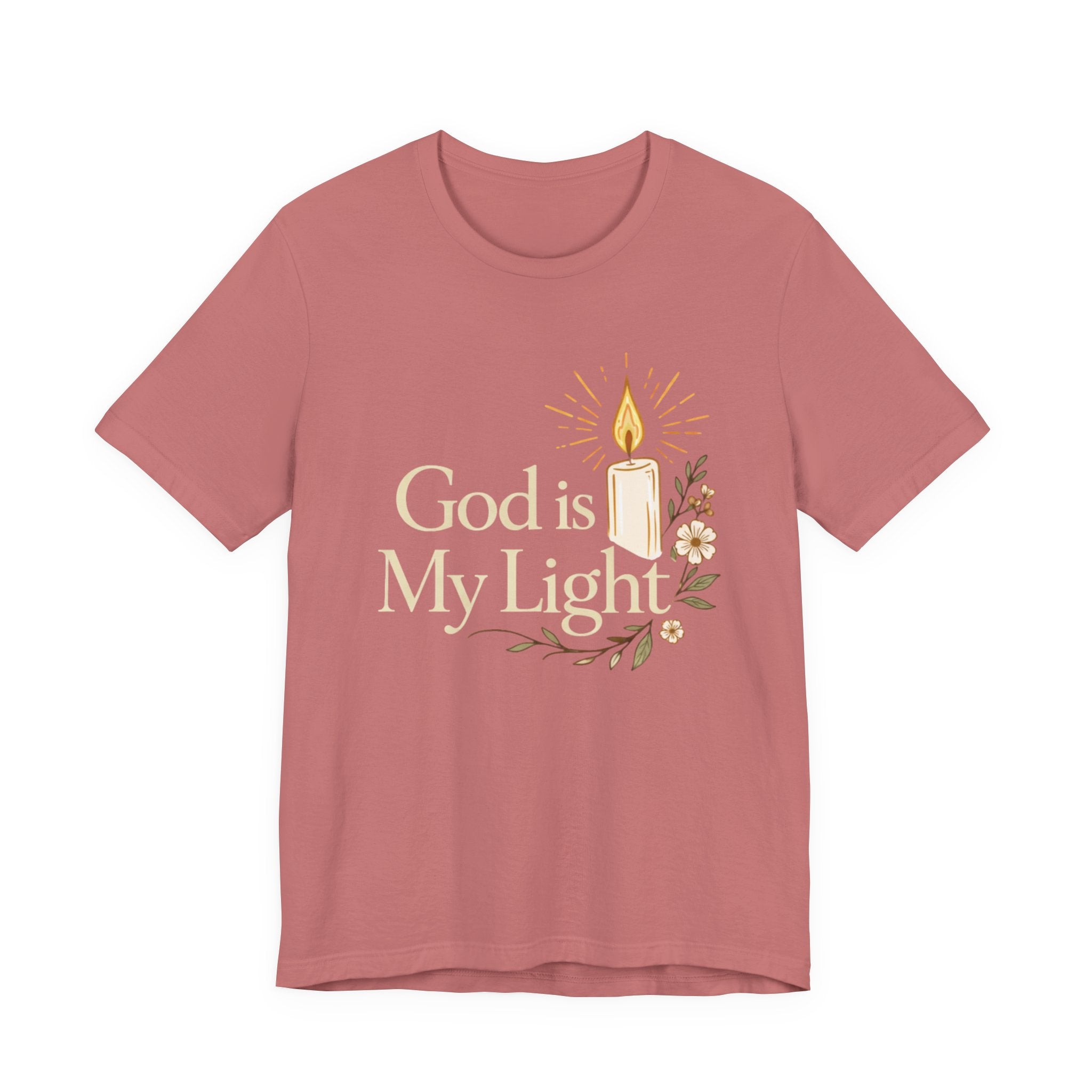God is my light T Shirt