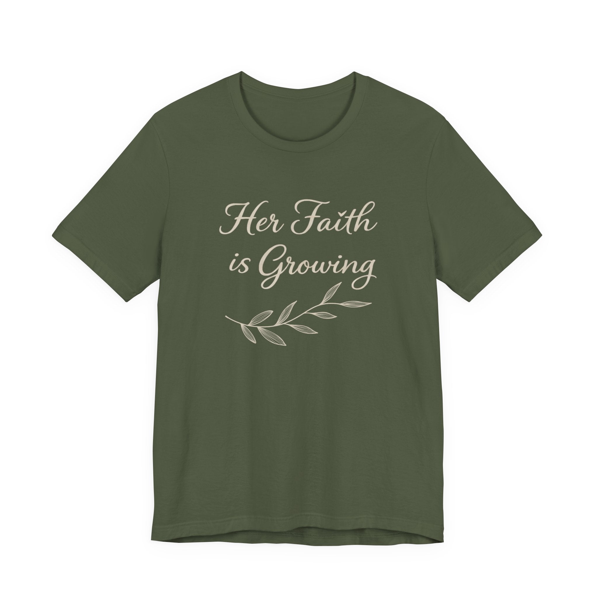 Her Faith Is Growing T Shirt