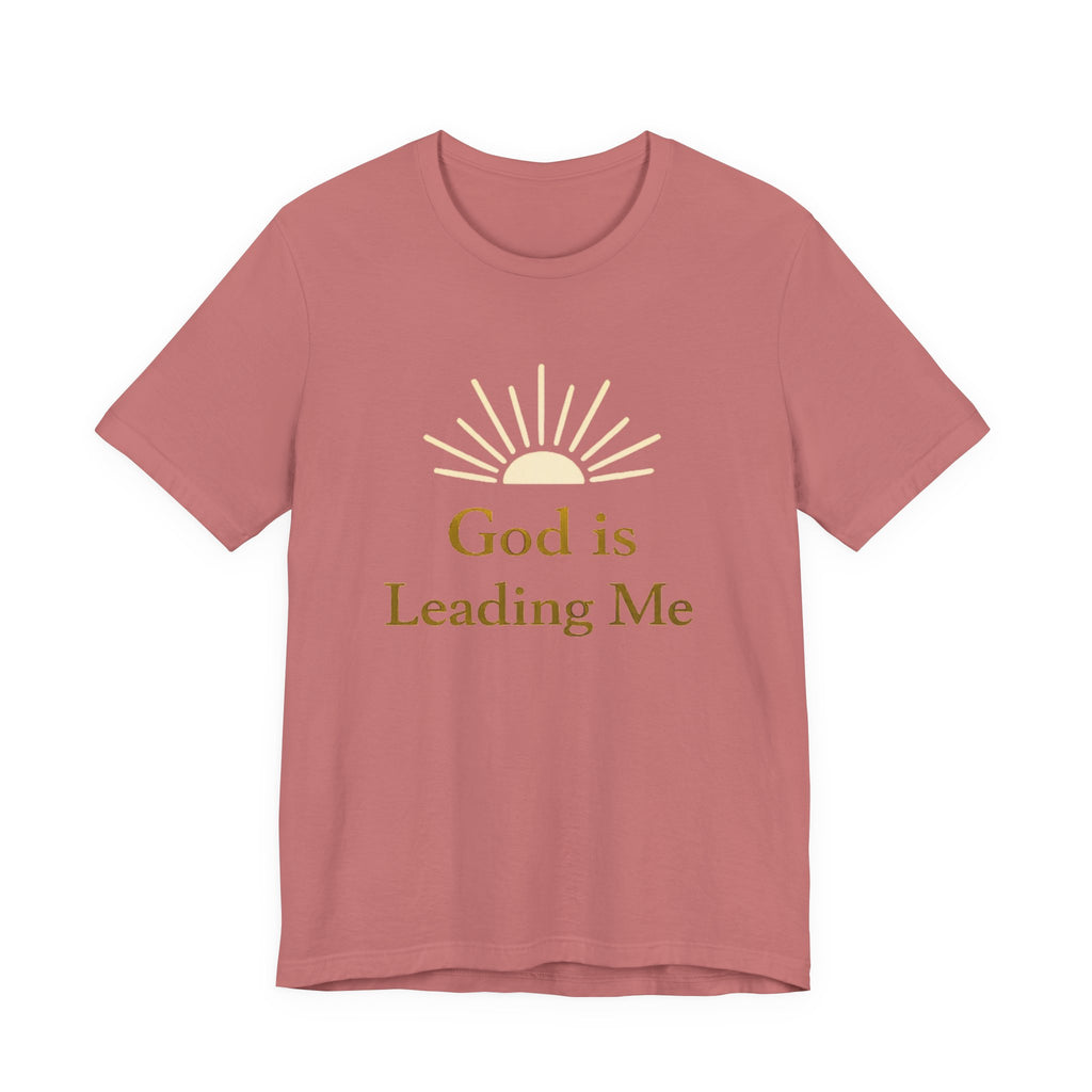 God Is Leading Me T Shirt