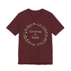 Growing in Faith T Shirt