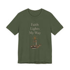 Faith Lights My Way T Shirt