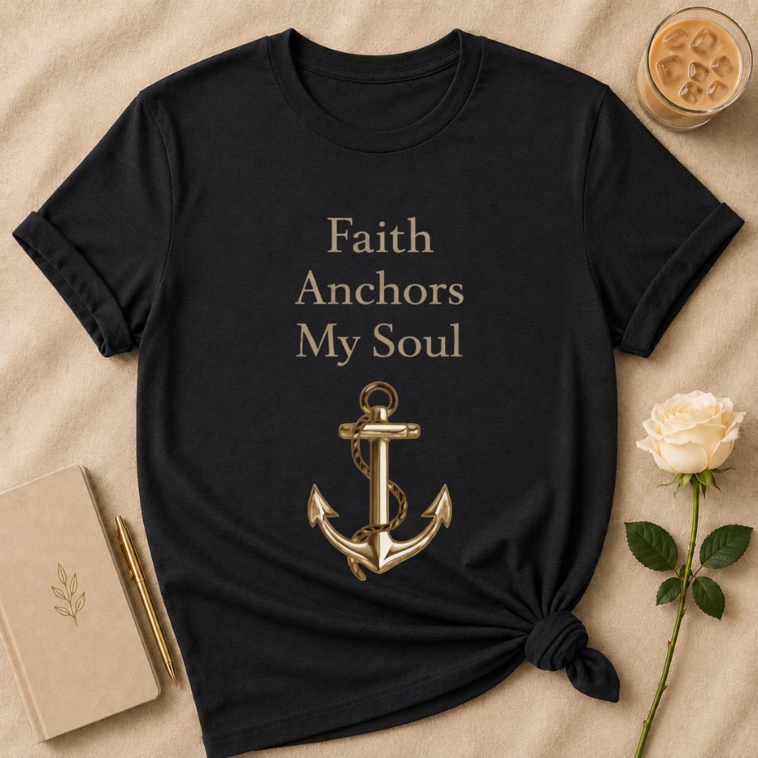Faith Anchors My Soul T Shirt