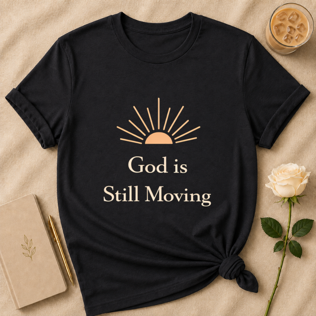 God is Still Moving T Shirt
