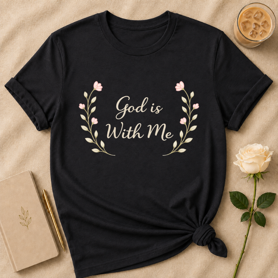 God is with me T Shirt