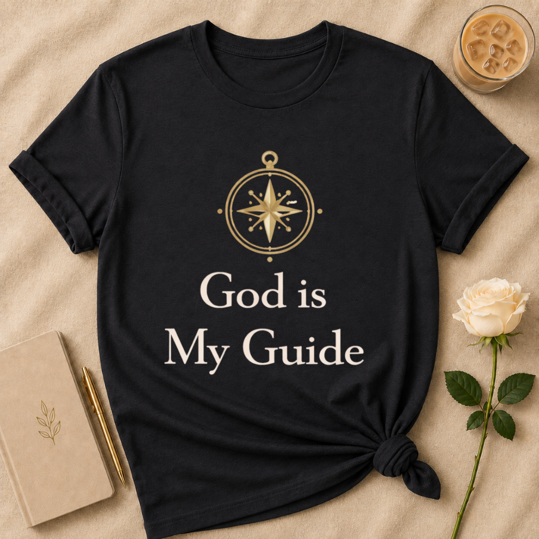 God is my guide T Shirt