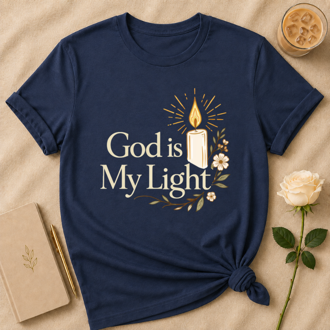God is my light T Shirt