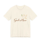 God Is Near Tee — Inspirational Christian Dove T‑Shirt