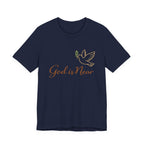 God Is Near Tee — Inspirational Christian Dove T‑Shirt