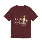 God is my light T Shirt
