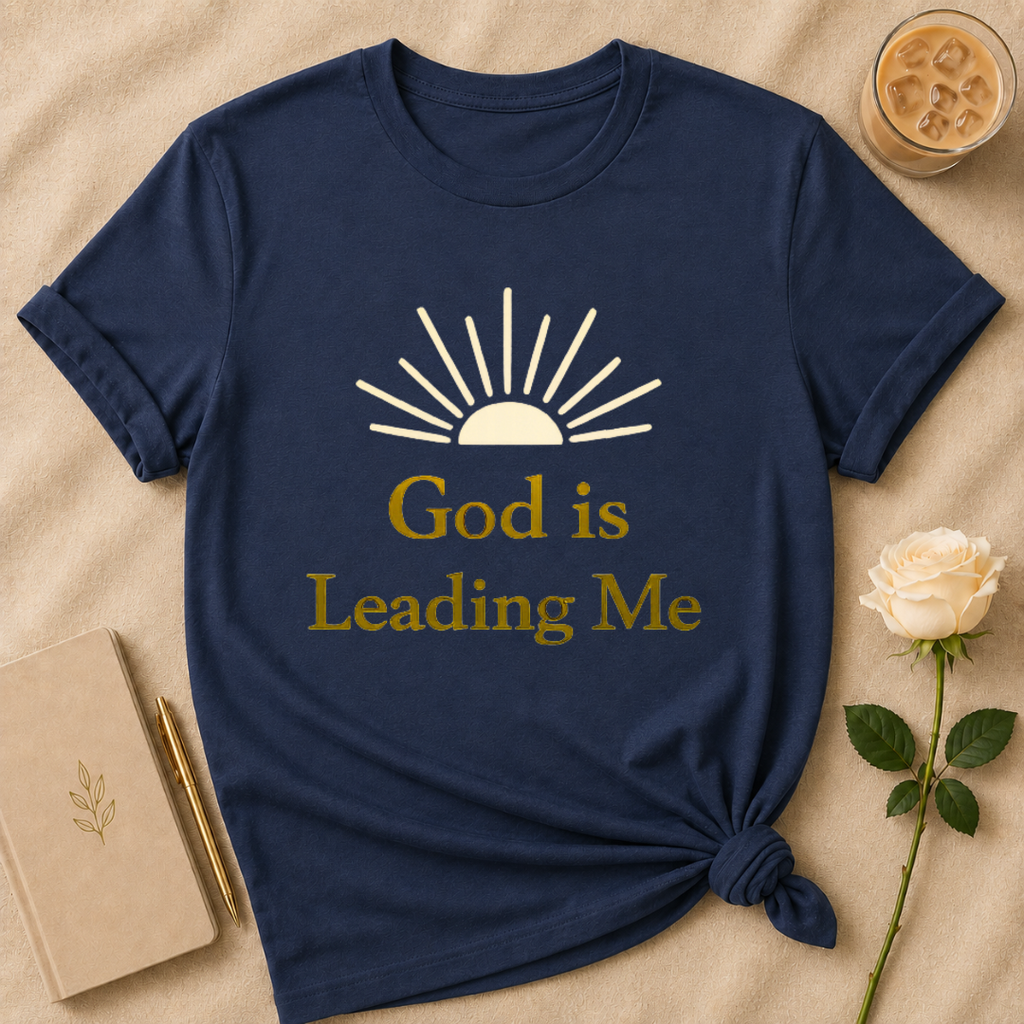God Is Leading Me T Shirt