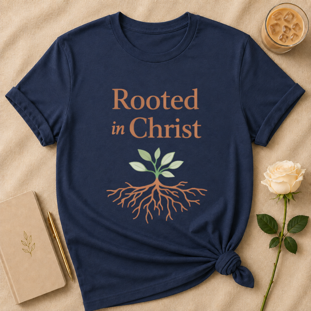 Rooted in Christ T Shirt