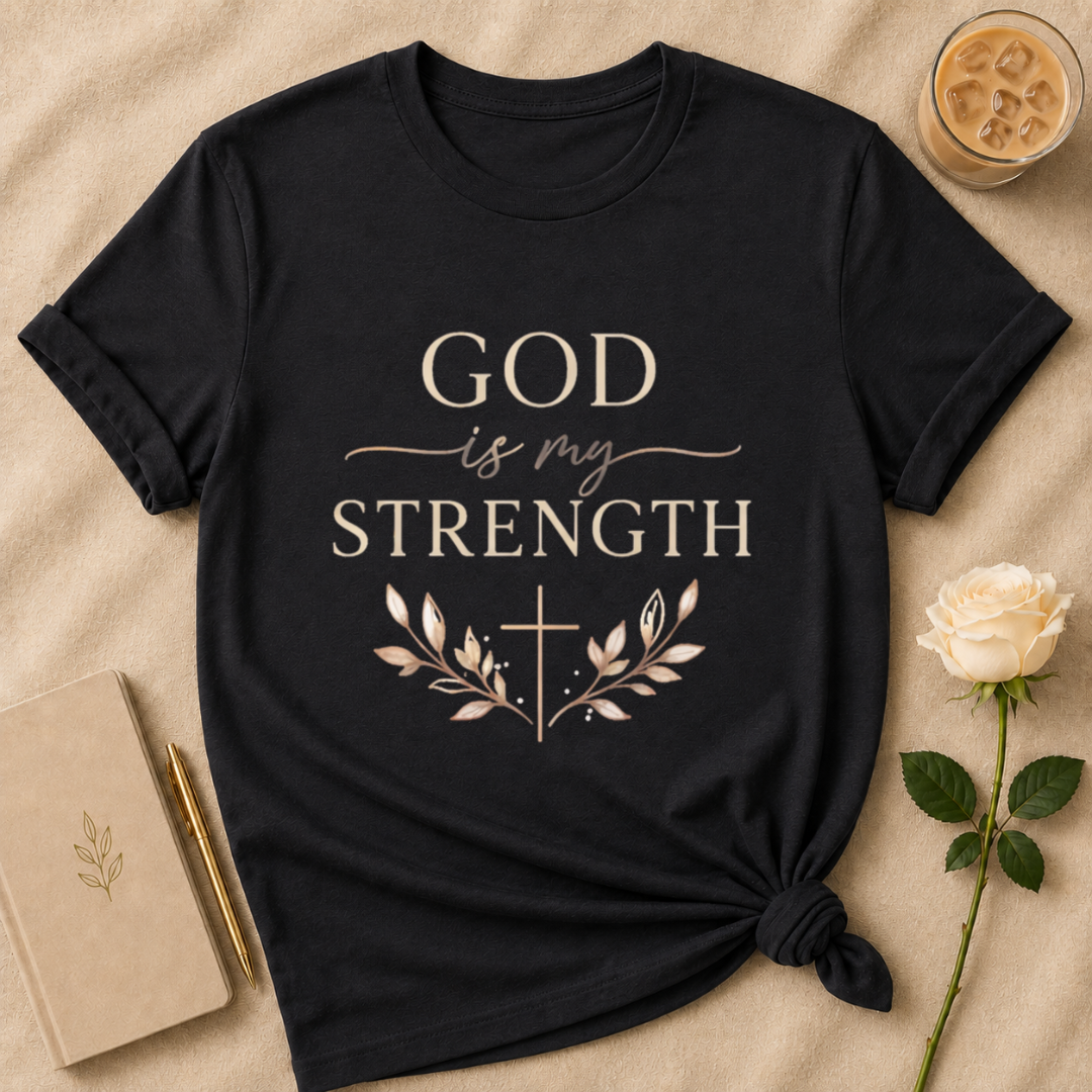 God Is My Strength T Shirt