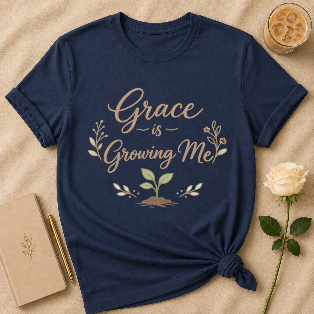 Grace Is Growing Me T Shirt