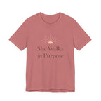 She Walks In Purpose T Shirt