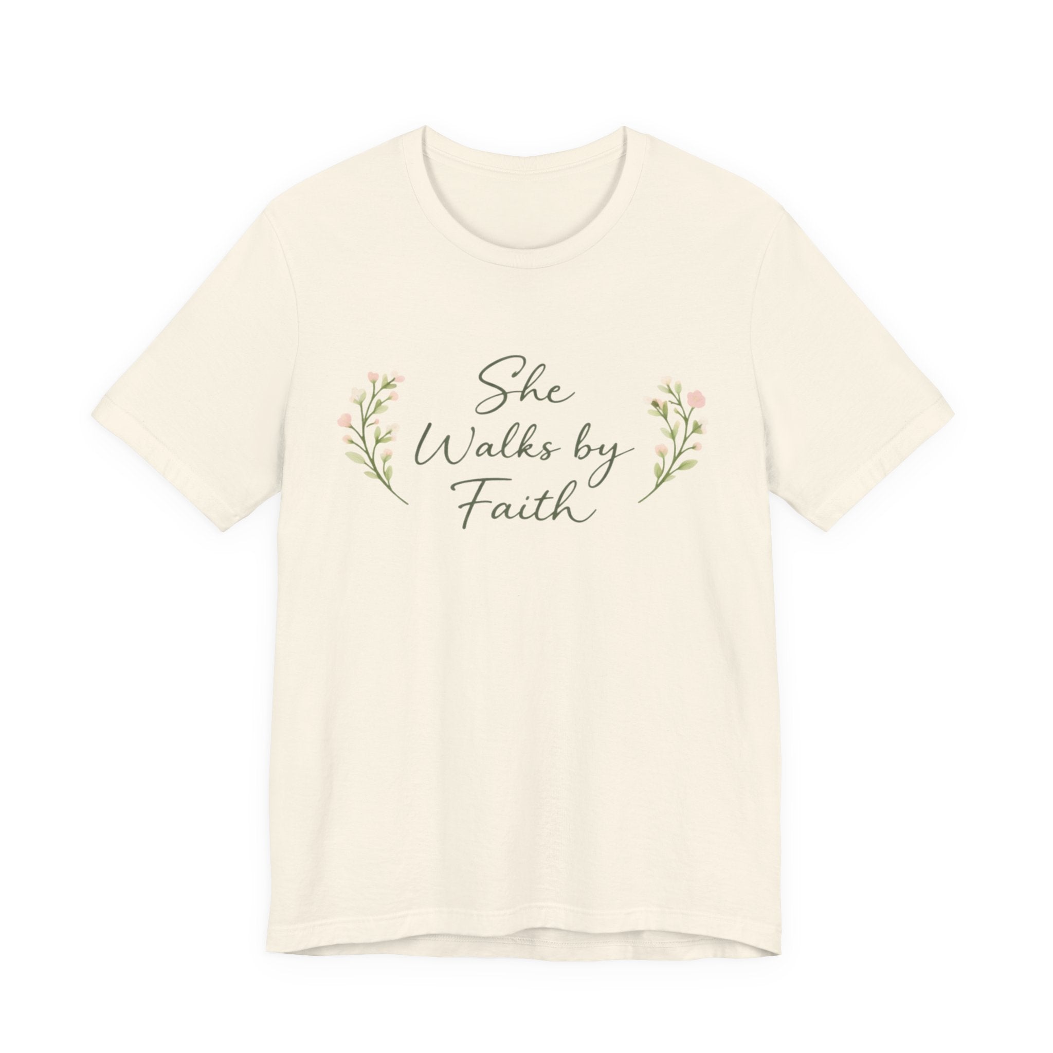 She Walks By Faith T Shirt