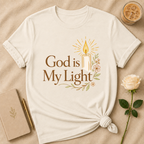 God is my light T Shirt