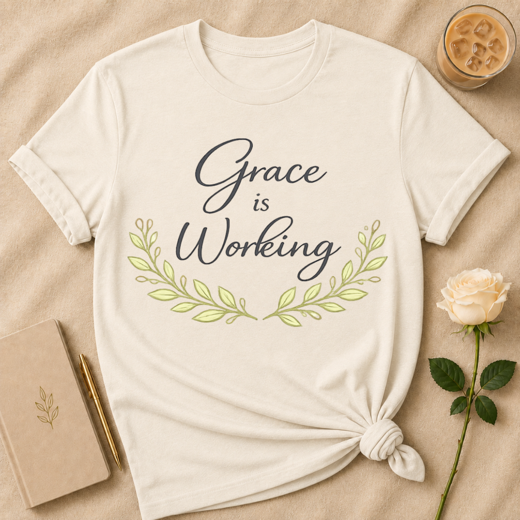 Grace Is Working T Shirt