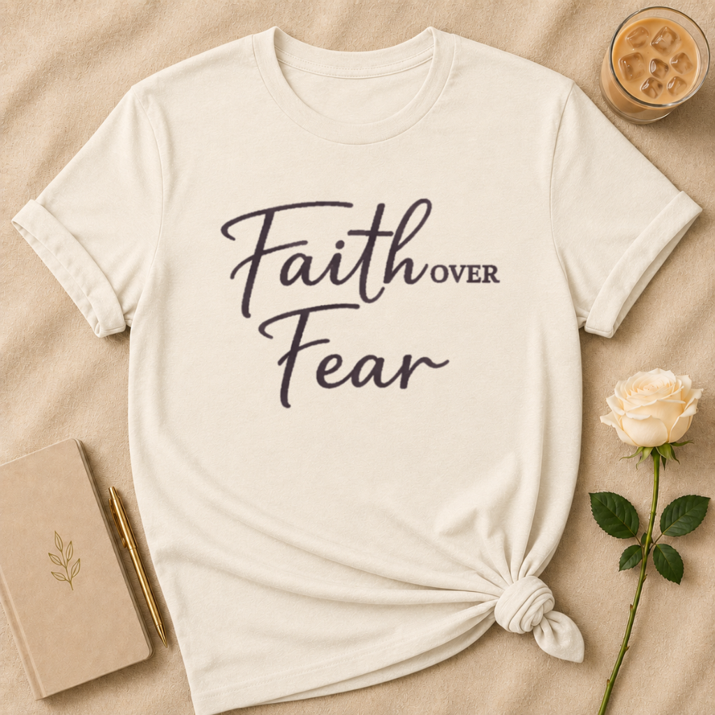 Faith Over Fear T Shirt