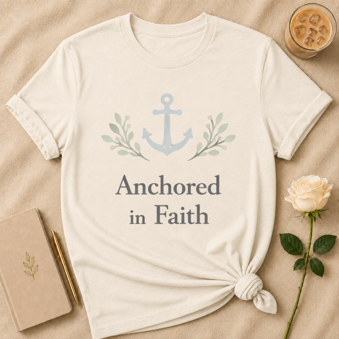 Anchored in Faith T Shirt