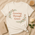 Growing Through Grace T Shirt