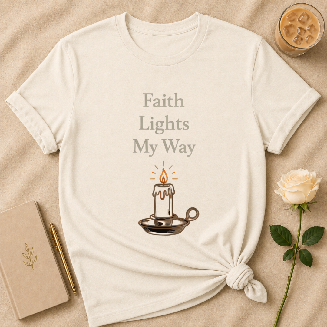 Faith Lights My Way T Shirt