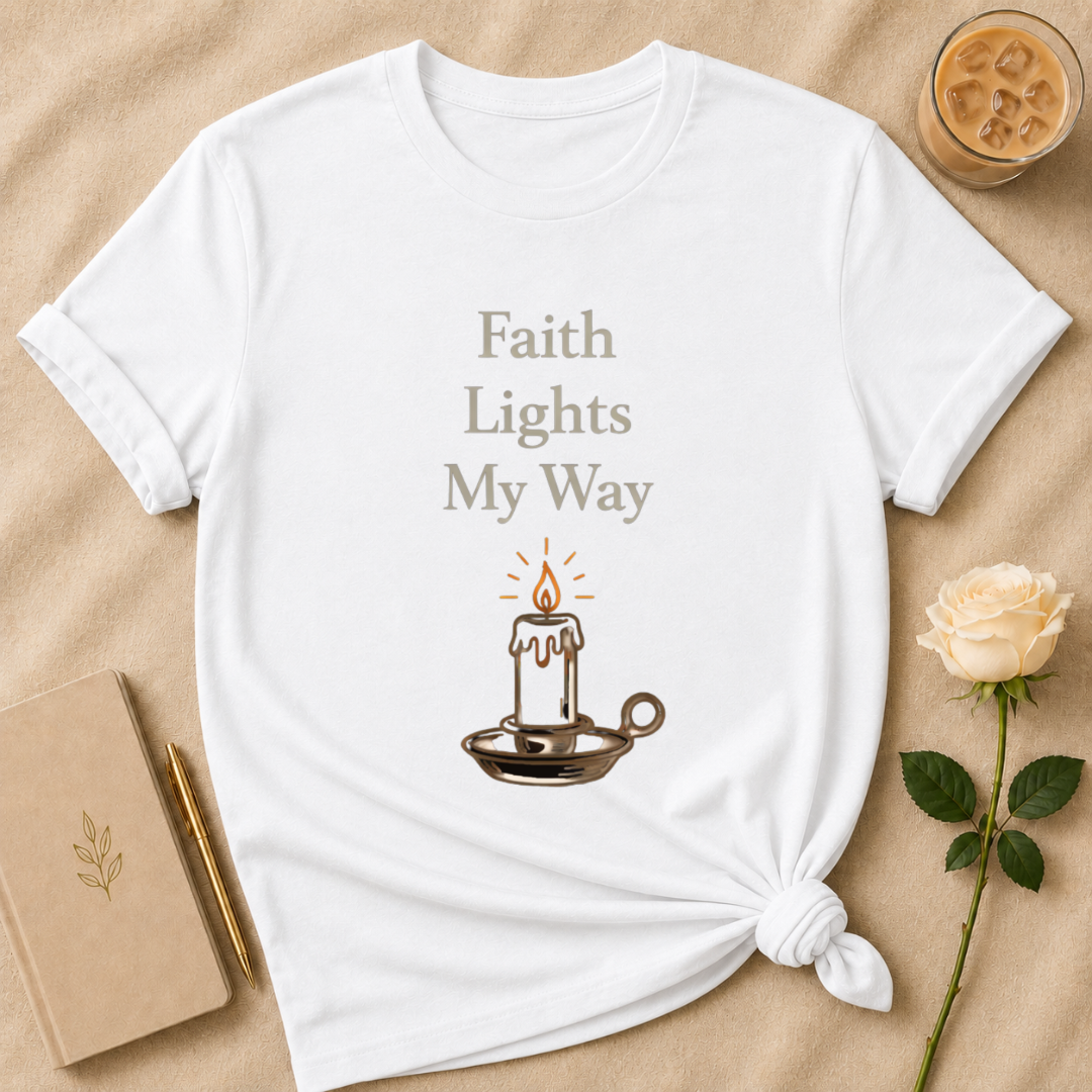 Faith Lights My Way T Shirt