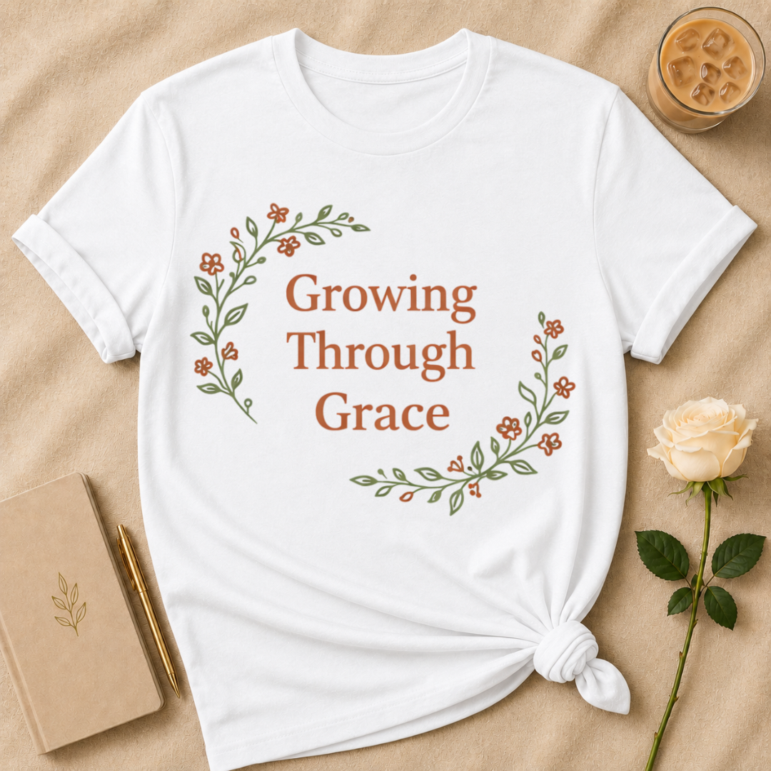 Growing Through Grace T Shirt
