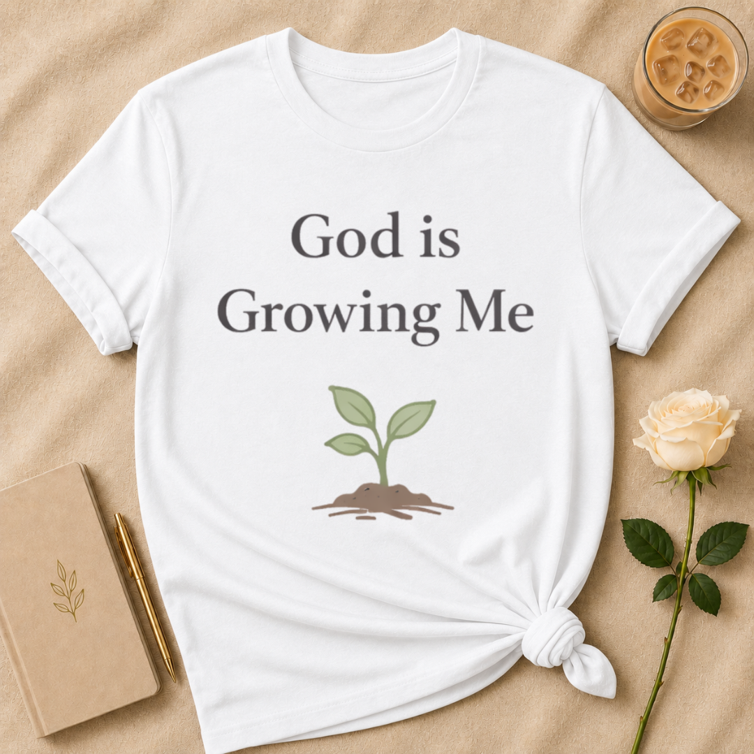 God is Growing Me T Shirt