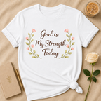 God is my strength today T Shirt