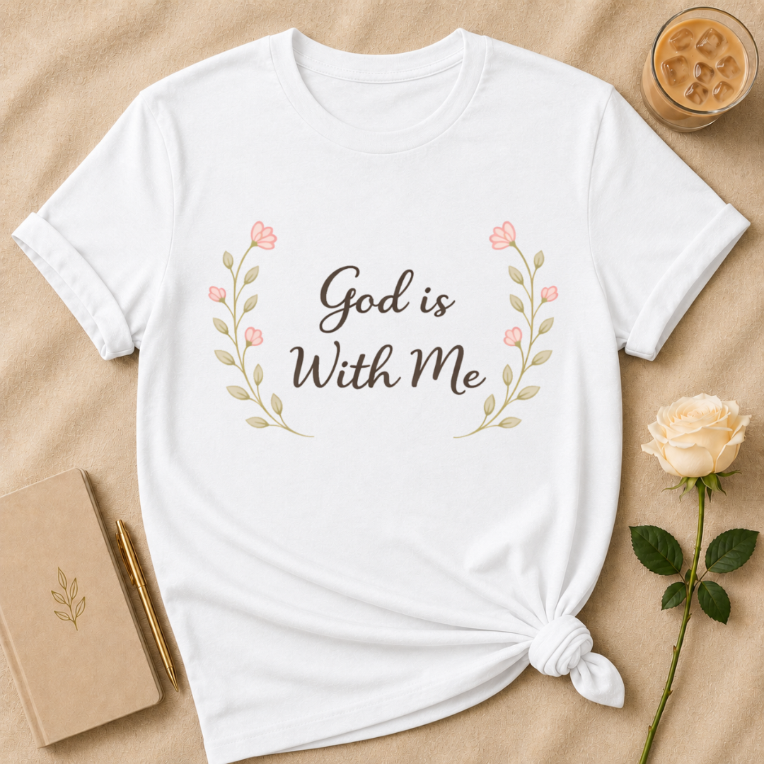 God is with me T Shirt