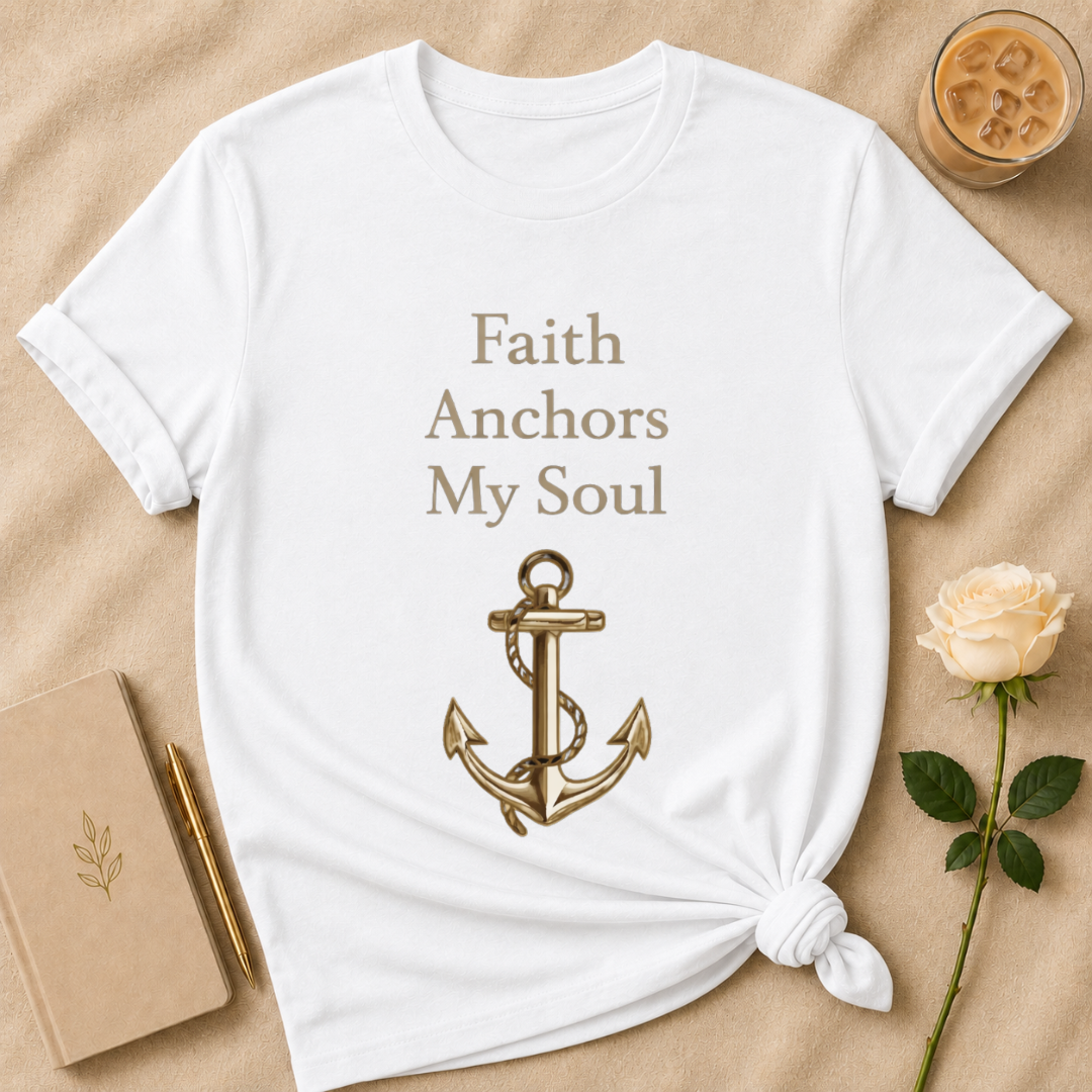 Faith Anchors My Soul T Shirt