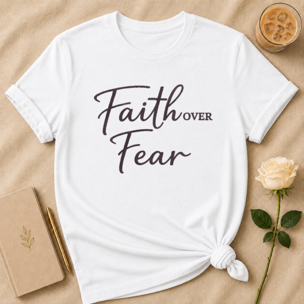 Faith Over Fear T Shirt