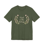 God Is My Refuge T Shirt