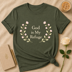 God Is My Refuge T Shirt
