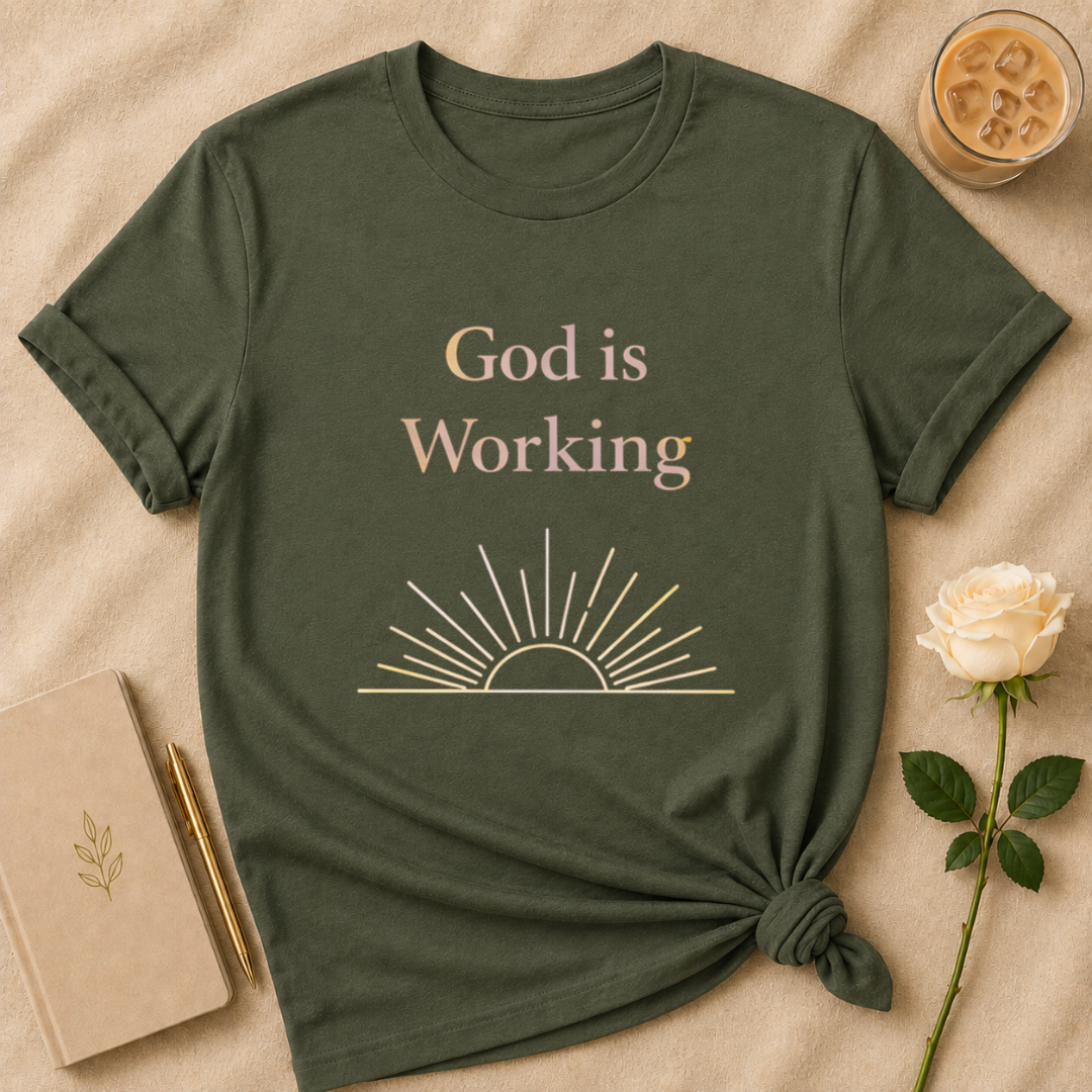 God is Working T Shirt
