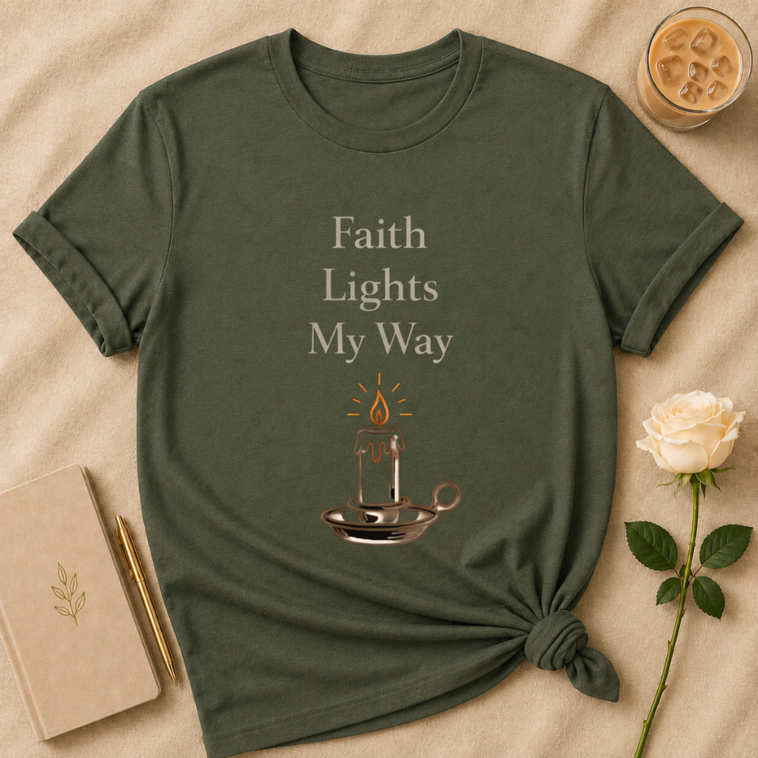 Faith Lights My Way T Shirt