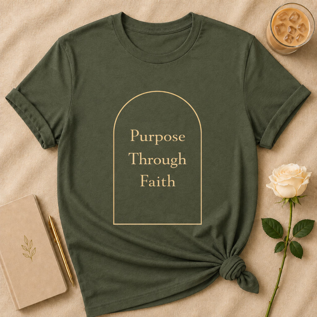 Purpose Through Faith T Shirt