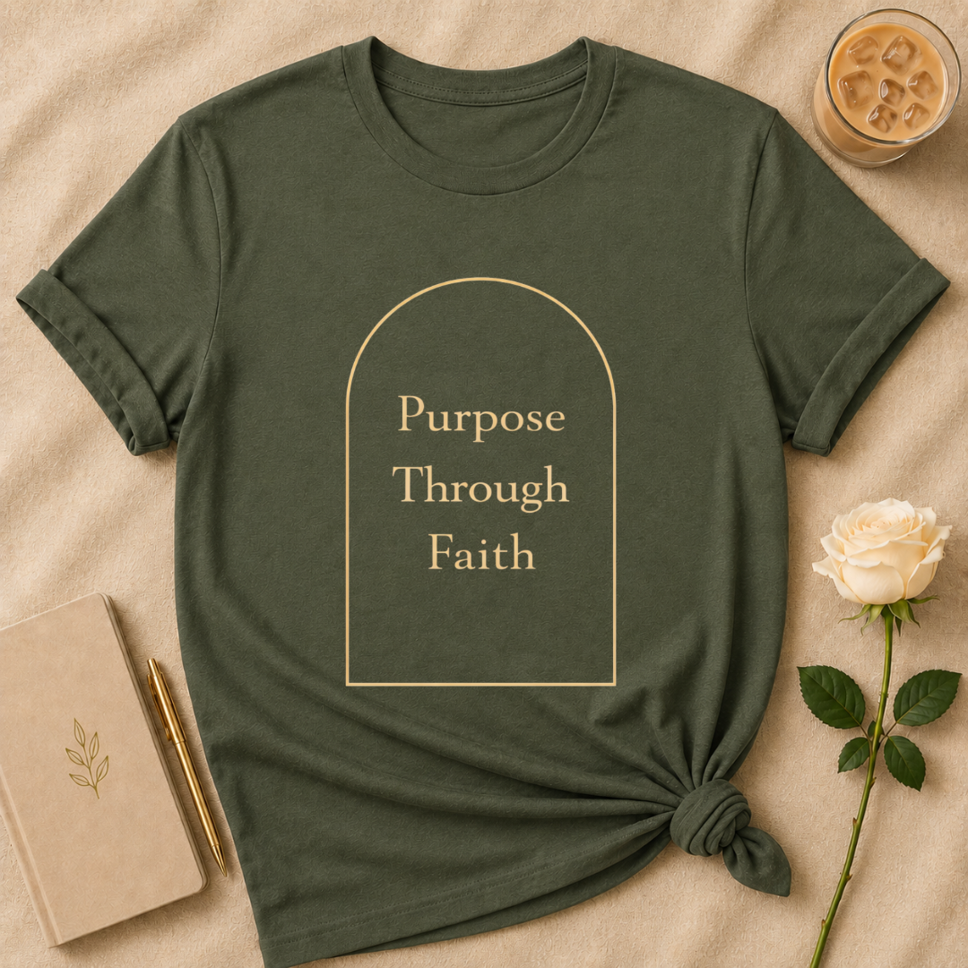 Purpose Through Faith T Shirt
