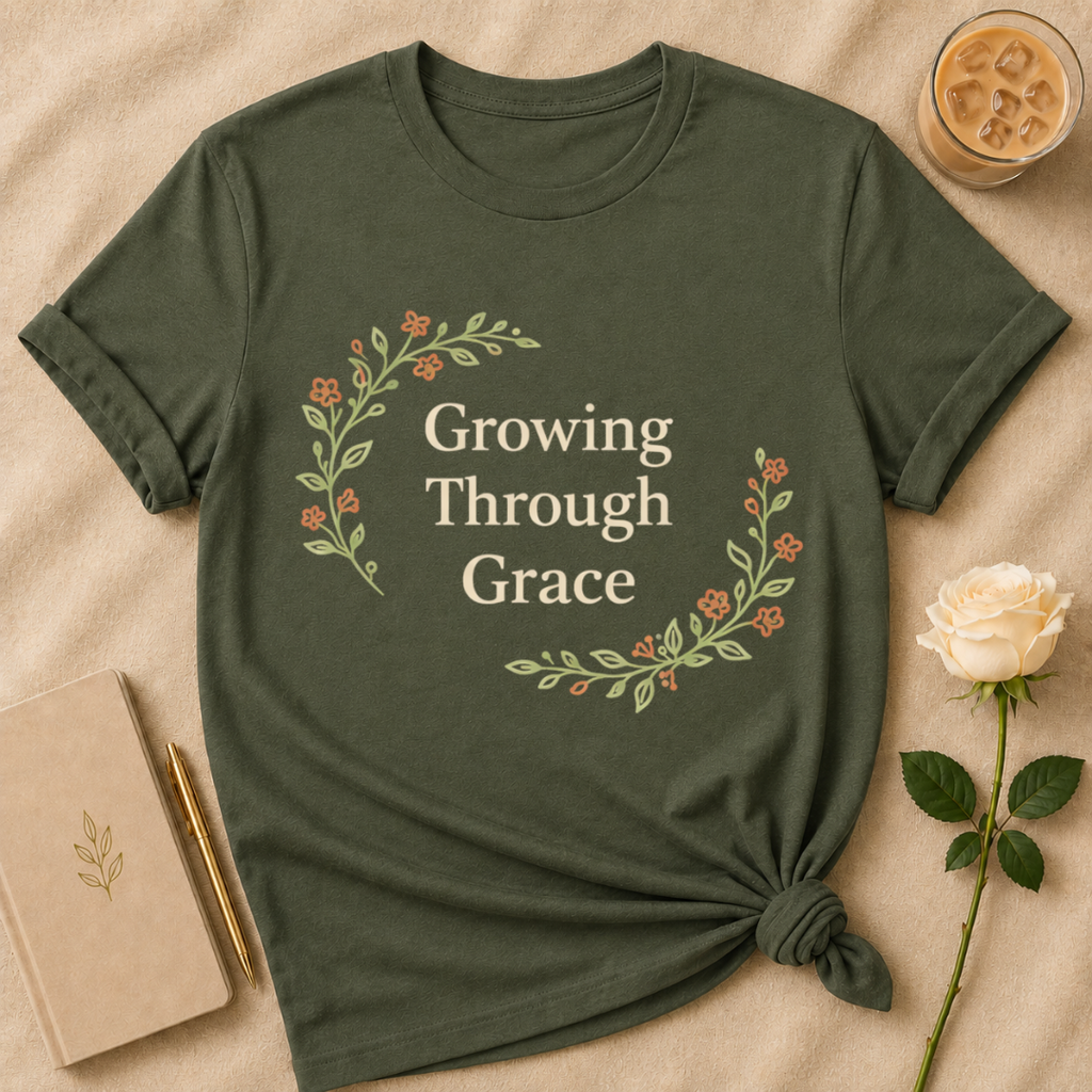 Growing Through Grace T Shirt
