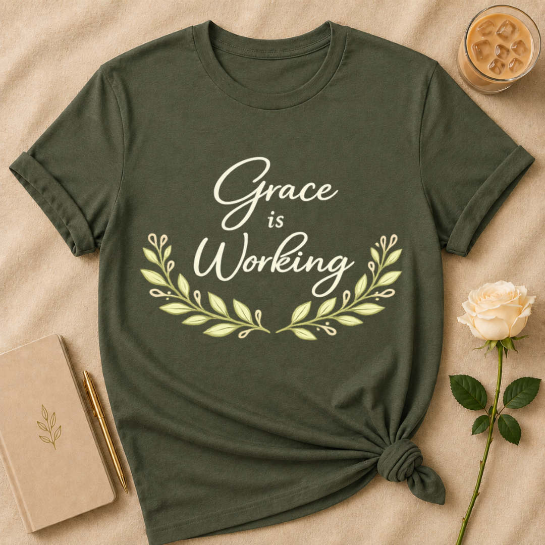 Grace Is Working T Shirt