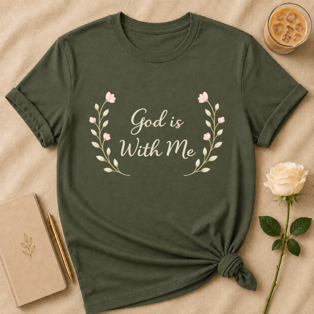 God is with me T Shirt