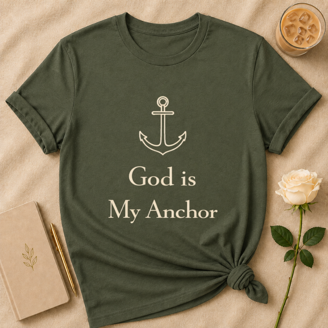 God is my Anchor T Shirt
