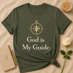 God is my guide T Shirt