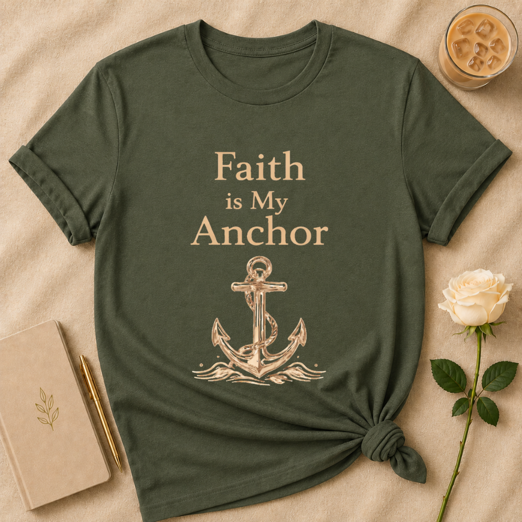 Faith Is My Anchor T Shirt