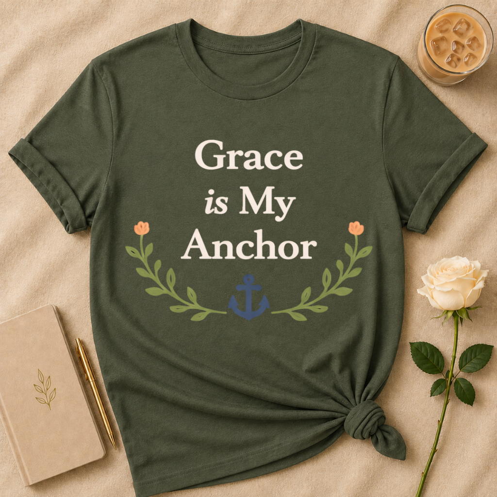 Grace Is My Anchor T Shirt