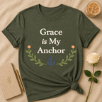 Grace Is My Anchor T Shirt